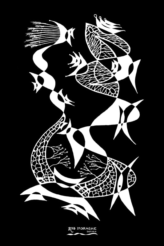 Ink Drawing 2025.05.01 black